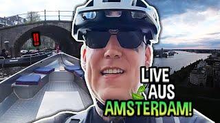 Fast UNFALL am Wasser  XXL Tour durch AMSTERDAM  | MontanaBlack IRL