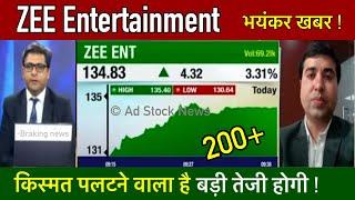 ZEEL share news today,Buy or not ? Analysis target | Zeel share latest news