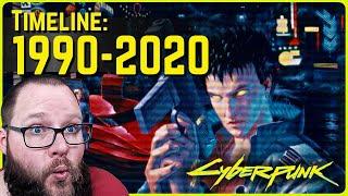 Cyberpunk Timeline: 1990-2020 | Accolonn Reacts Watchman Gaming