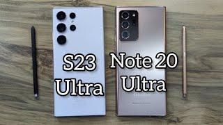 Samsung Galaxy S23 Ultra vs Samsung Galaxy Note 20 Ultra