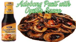 Adobong Pusit with Oyster Sauce