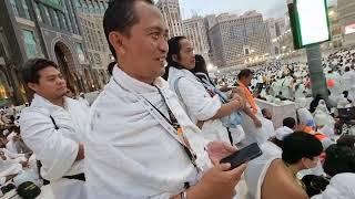 NO CUT NO EDIT HARI MINGGU SHALAT IDUL ADHA BERSAMA JAMAAH HAJI DI MASJIDIL HARAM