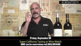 Super California Tasting at Wine Watch