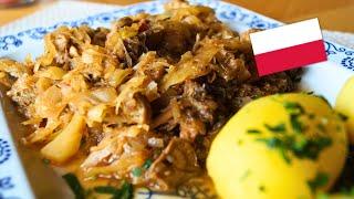 Bigos - hearty cabbage goulash, a Polish recipe @TopfguckerTV #topfgucker_kwr