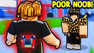 I Pretended to be NOOB with SPIDER TV! (Roblox Toilet Tower Defense)