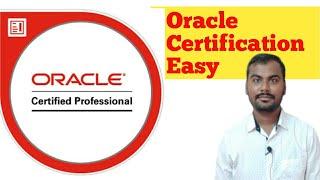 Oracle database certification new update | Easy to become oracle certified now