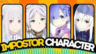  Find the IMPOSTOR Anime Character  ANIME QUIZ