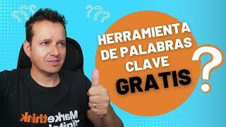 Herramienta para buscar palabras clave GRATIS