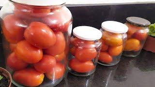 Keeping Tomatoes FRESH FOR 2 YEARS! No WATER, SALT and VINEGAR!