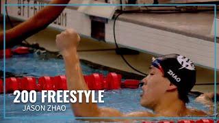 Jason Zhao With Impressive Swim in Men's 200 Freestyle | 2023 Speedo Winter Juniors East