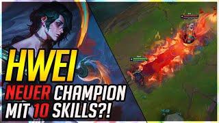 WAS IST DAS FÜR EIN CRAZY CHAMPION?! - Hwei Ability Reaveal [League of Legends Deutsch / German]