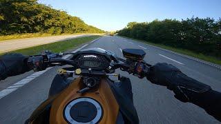 Kawasaki z1000 Full system pure sound | Happy kid revs bike