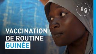 L'UNICEF vaccine les enfants vivant dans les mines d'or en Guinée | UNICEF France