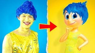 Inside Out In Real Life!