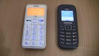 Incoming call & Outgoing call at the Same Time Samsung E1202i+FLY Ezzy 2