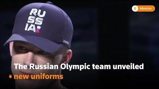 Russia’s flagless uniforms for Tokyo Olympics