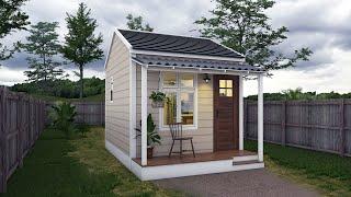 Tiny House Design (  3 x 4 Meters , 12m²  )