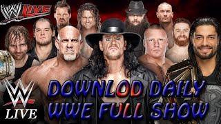 Download wwe full shows hd