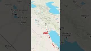 Distance between Qatar to Armenia Azerbaijan #moscowregion #automobile #ukrainerussiaborder #news #m