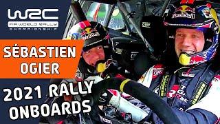 Sébastien Ogier rally onboard compilation 2021: The World Champions View of 2021