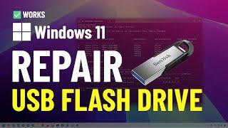 ️ Windows 11: Fix ANY USB flash drive problem with PowerShell commands