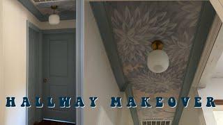 HALLWAY MAKEOVER (paint my doors with me)