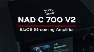 NAD Electronics - C 700 V2 BluOS Streaming Amplifier