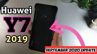 Huawei Y7 2019 | September 2020 software update