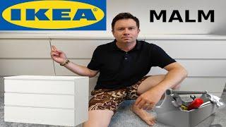  IKEA MALM Kommode Aufbau | Unboxing und Schritt für Schritt Aufbau Montageanleitung | Fazit