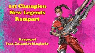 - Kaspopol - 1st Champion As Rampart - Apex Legends feat.Calamitykingindo