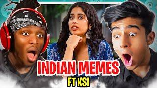 KSI Reacts To Memes From INDIA 