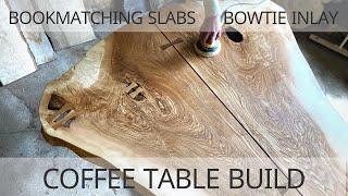 Coffee table - From rough slabs to finished table