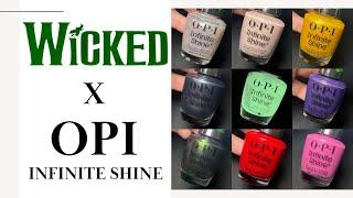 OPI (Infinite Shine) x Wicked Holiday 2024 Collection | Swatch & Review