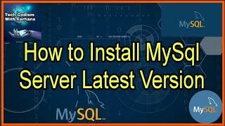 How to install MySQL  8.0.35  Server and Workbench latest version on Windows 10 // NetBeans IDE 19