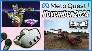 November 2024 New Meta Quest Plus Subscription Game