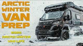 Winter Van Prep for Surviving Blizzard, Snow Storm & Camping in Extreme Arctic Temperatures #vanlife