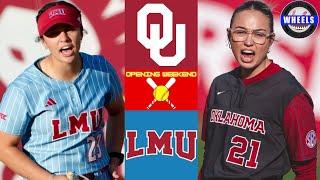 #3 Oklahoma vs LMU Highlights | 2025 College Softball Highlights