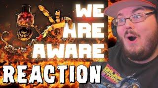 [SFM-FNAF] "We Are Aware" song by Dolvondo, ft. CG5 (Animation By Channel Name here) REACTION!!!