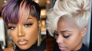 Hottest 2025 Short Hairstyles for Black Women #hairstylesforblackwomen