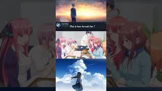 The moment their fades collide! #shorts #anime