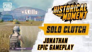 JONATHAN, the One-Man Army! [Historical Moment | PUBG MOBILE]