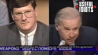 Scott Ritter on Joe Biden Mocking War