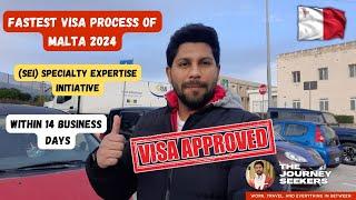 Fastest Visa Process Of Malta 2024 | #MaltaVisa #Travel2024  #VisaProcess #MaltaJourney