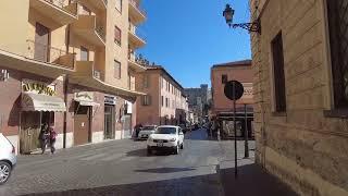 Bracciano Walk from the Train Station to the Main Square. - Bracciano Italy - ECTV