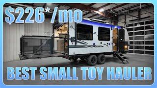 Nicest Small Toy Hauler! - 2025 Grey Wolf 18RRBL