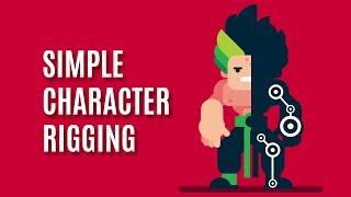 SIMPLE Character Rigging - After Effects and Duik 16 ( Bassel ) Tutorial