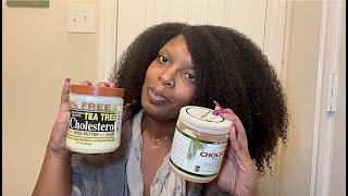 Hollywood Beauty Tea Tree Cholesterol vs Africa's Best Cholesterol