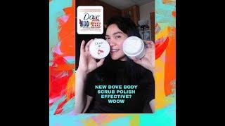 NEW DOVE BODY EXFOLIATING POLISH SCRUB