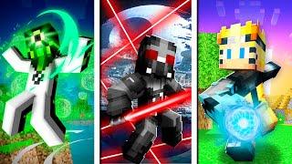 20 NEW HEROES FOR MINECRAFT FISK SUPERHERO MOD! (Ben 10 and Anime)