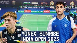 LAKSHYA SEN V/S LIN CHUN-YI YONEX-SUNRISE INDIA OPEN 2025 R32